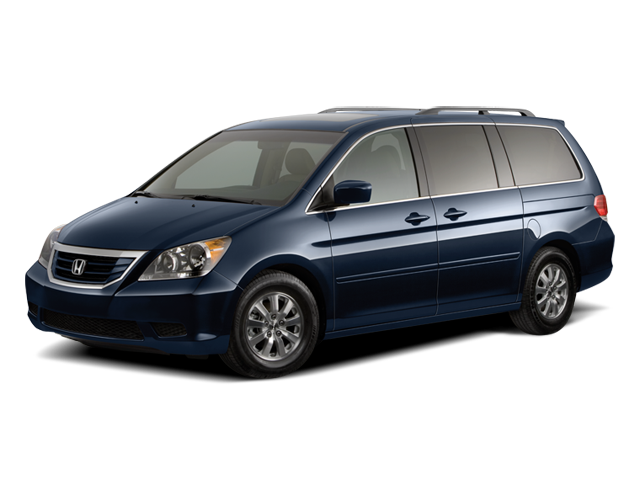 2010 navy blue honda odyssey minivan