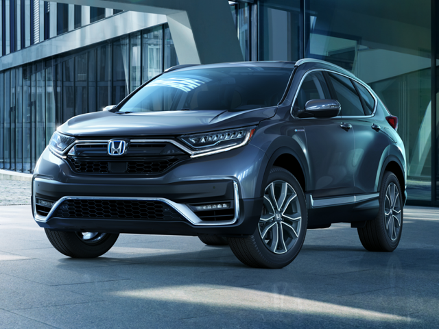 2020 honda cr-v hybrid vehicle parked