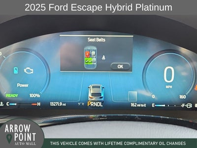 2025 Ford Escape Hybrid Platinum