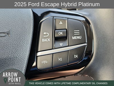 2025 Ford Escape Hybrid Platinum