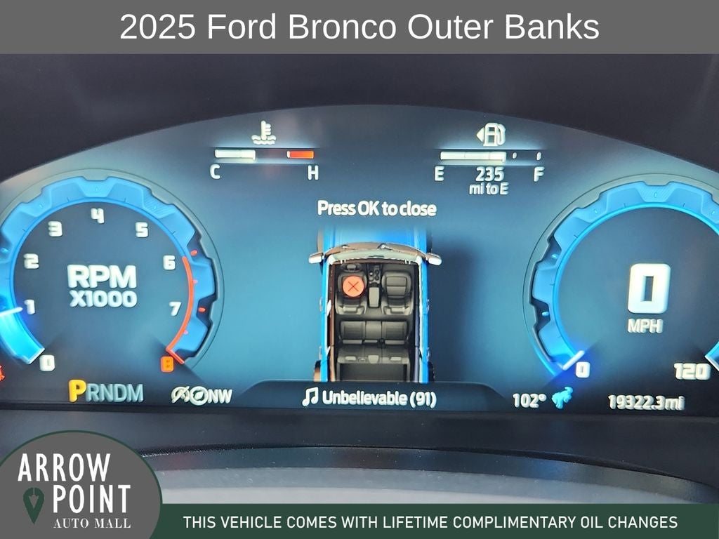 2025 Ford Bronco Outer Banks