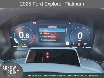2025 Ford Explorer Platinum