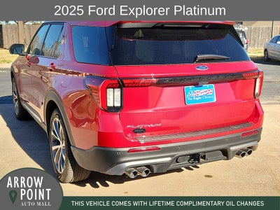 2025 Ford Explorer Platinum