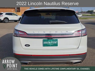 2022 Lincoln Nautilus Reserve