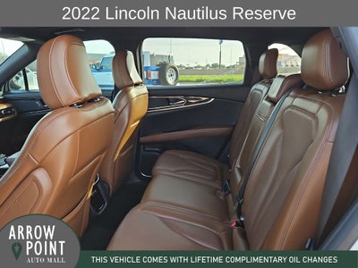 2022 Lincoln Nautilus Reserve
