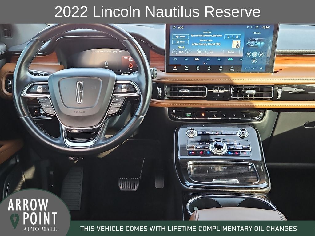 2022 Lincoln Nautilus Reserve