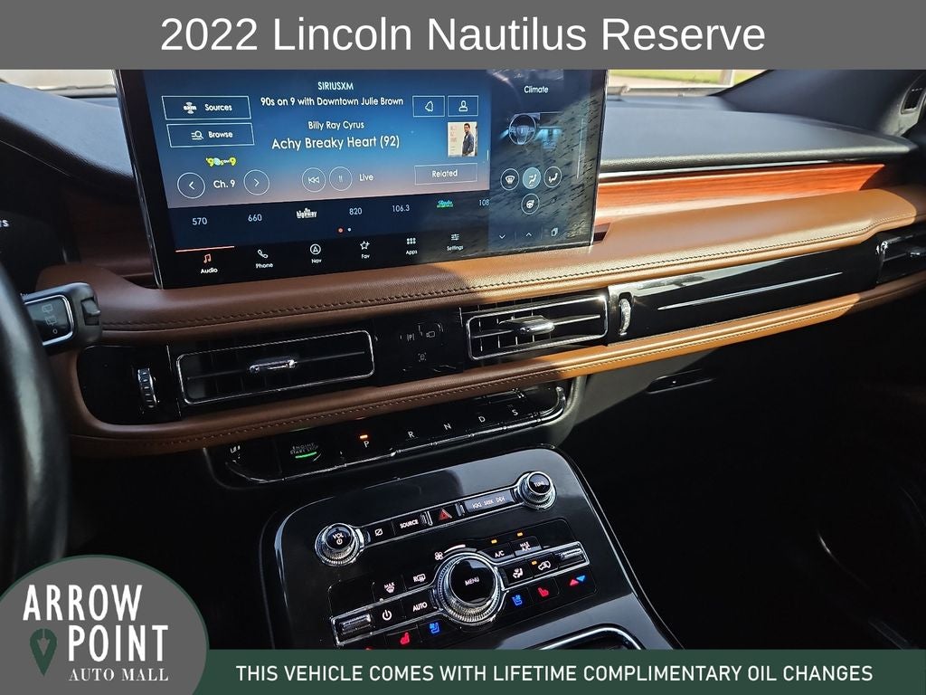2022 Lincoln Nautilus Reserve