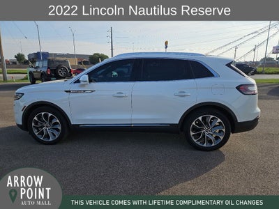 2022 Lincoln Nautilus Reserve