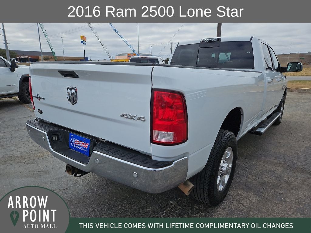 2016 RAM 2500 Lone Star