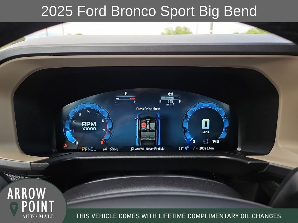 2025 Ford Bronco Sport Big Bend