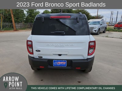 2023 Ford Bronco Sport Badlands