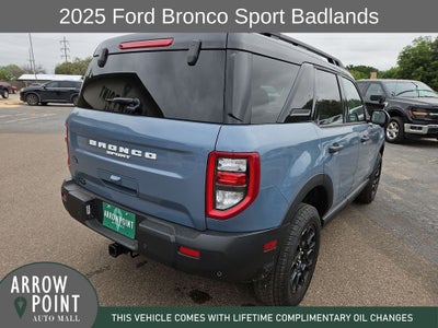 2025 Ford Bronco Sport Badlands