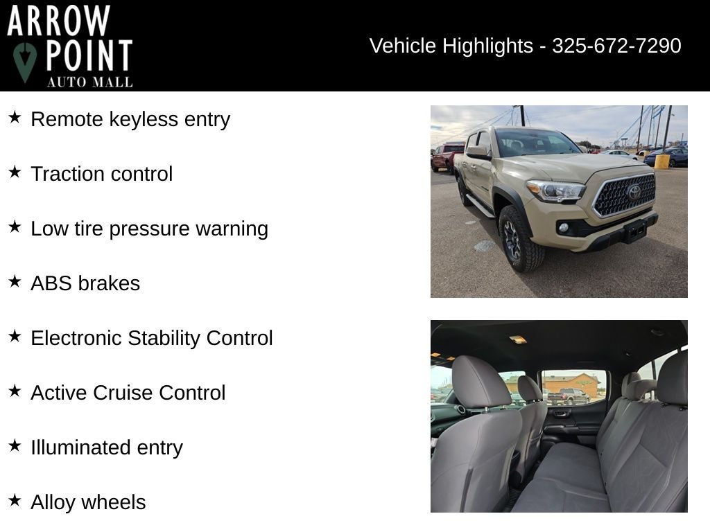 2019 Toyota Tacoma TRD Off-Road V6