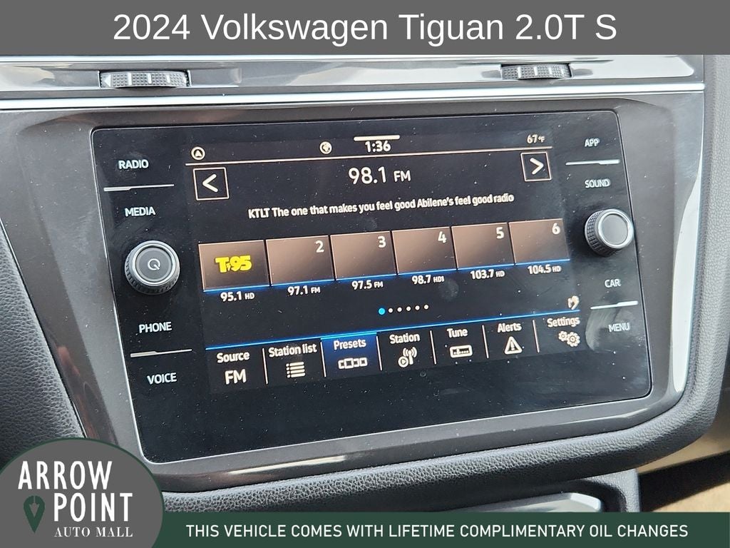 2024 Volkswagen Tiguan 2.0T S