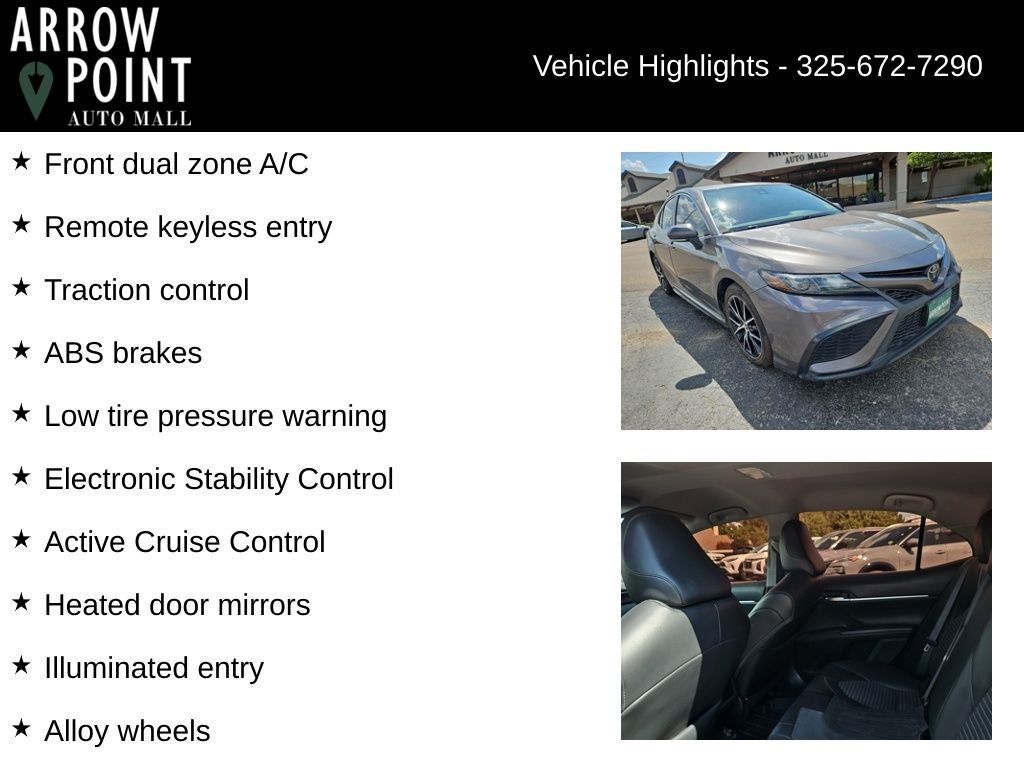 2022 Toyota Camry SE