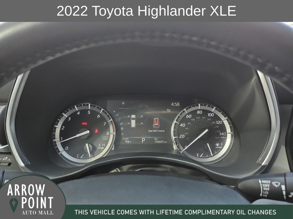 2022 Toyota Highlander XLE
