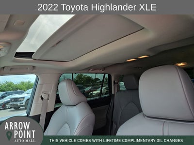 2022 Toyota Highlander XLE