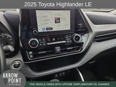2025 Toyota Highlander LE
