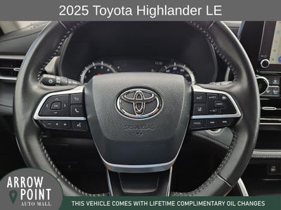2025 Toyota Highlander LE