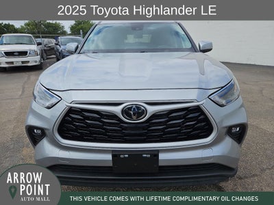2025 Toyota Highlander LE