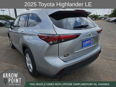 2025 Toyota Highlander LE